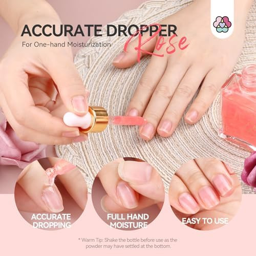 SAVILAND Cuticle Oil Vitamin Rosehip Nail Growth Oil Jojoba Mineral Nail Oil Plant based Cuticle Oil For Nails Ultra Nourishing Repairing