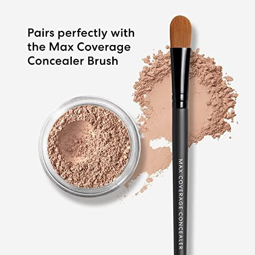 bareMinerals Loose Powder Concealer SPF 20, Talc-Free Undereye Concealer, Lightweight Coverage, Conceals Redness & Blemishes, Mineral Makeup, Cruelty-Free, Vegan