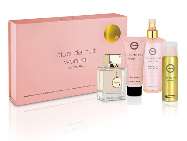 Armaf Club De Nuit Men’s 3-Piece Fragrance Set  1 oz Each
