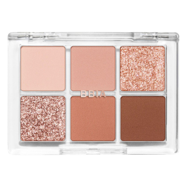 BBIA Ready To Wear Eye Palette - Ultimate Eyeshadow Palette Blendable & Buildable Shade Soft Texture Shimmer Finish Gorgeous Pearls Daily Eye Shadow Colors Vegan Korean Eye Makeup