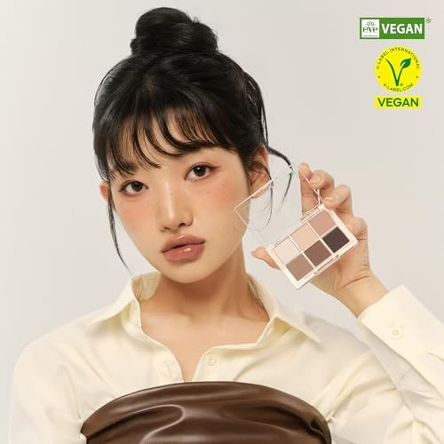 BBIA Ready To Wear Eye Palette - Ultimate Eyeshadow Palette Blendable & Buildable Shade Soft Texture Shimmer Finish Gorgeous Pearls Daily Eye Shadow Colors Vegan Korean Eye Makeup