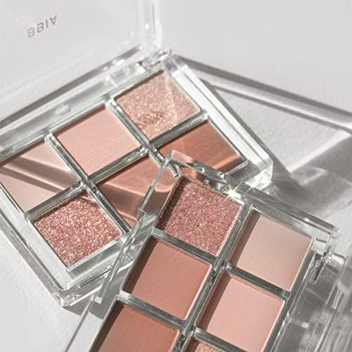 BBIA Ready To Wear Eye Palette - Ultimate Eyeshadow Palette Blendable & Buildable Shade Soft Texture Shimmer Finish Gorgeous Pearls Daily Eye Shadow Colors Vegan Korean Eye Makeup