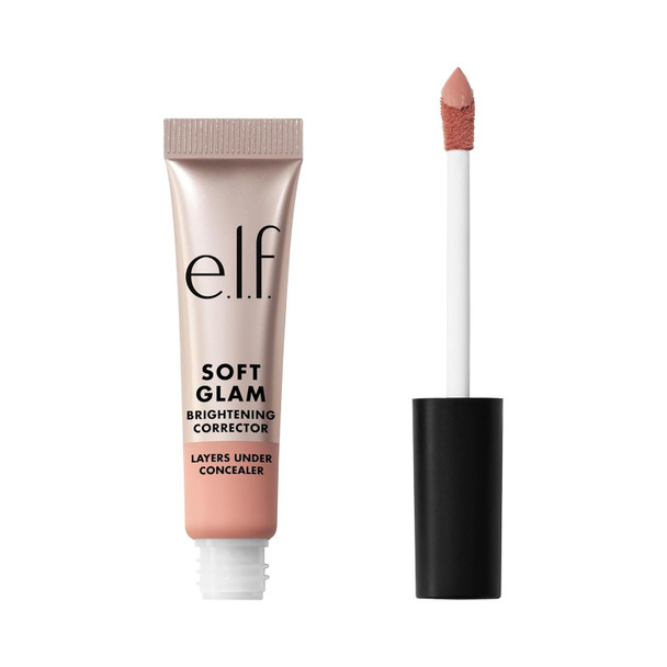 e.l.f. Soft Glam Brightening Corrector Helps Minimize Dark Circles & Discoloration Hydrating With A Natural Finish Vegan & Cruelty-Free Light Pink