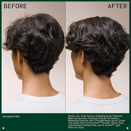 Aveda Scalp Solutions Exfoliating Scalp Treatment Removes Sebum Build Up and Pollution for All Scalp Types Wintergreen Derived Salicylic Acid Cooling Sensation