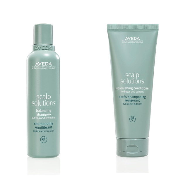 Aveda Scalp Solutions Balancing Shampoo Gently Removes Pollution and Build Up Improves Scalp Hydration for All Hair Types Citrus Floral Mint Aroma
