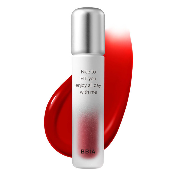 BBIA Air Fit Tint - Ultra Adherent Fixing Lip Stain Long-Lasting Lightweight High Pigment Clear Colors Non-Smudging Airy Velvet Matte Finish Korean Daily Makeup Lip Tint - 0.14 Fl Oz