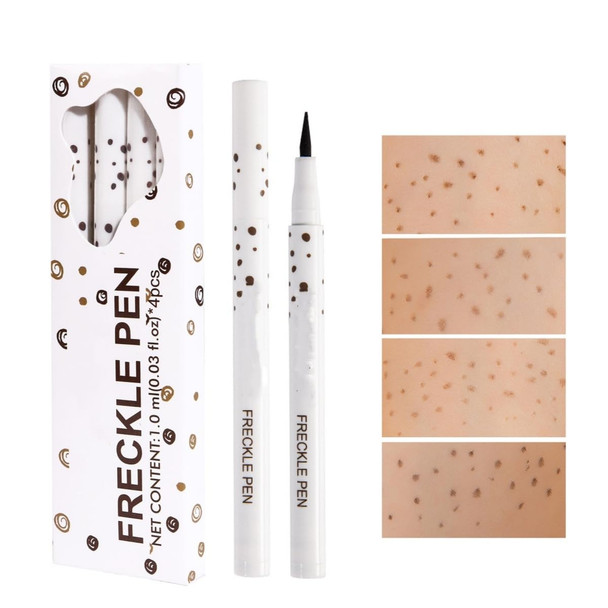 ONarisae Freckle Pen Fake Freckles Face Concealer Point Out Natural Waterproof Long lasting