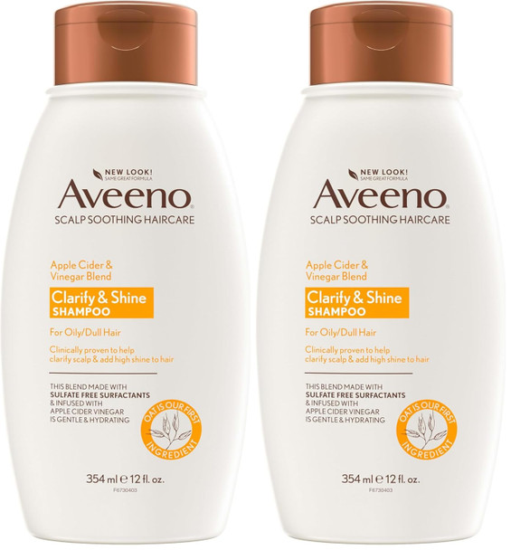 Aveeno Apple Cider Vinegar Clarifying Shampoo