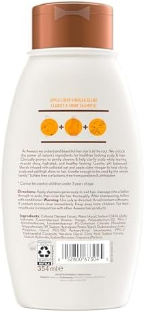 Aveeno Apple Cider Vinegar Clarifying Shampoo