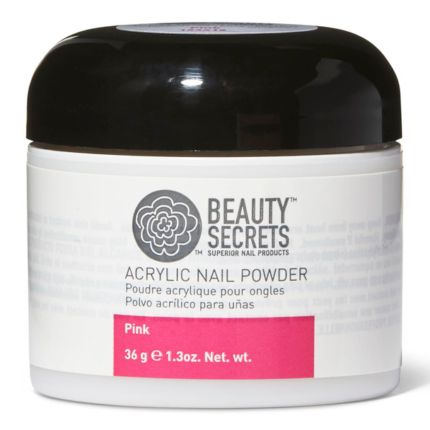 Beauty Secrets Acrylic Nail Powder Clear - 1.3 oz