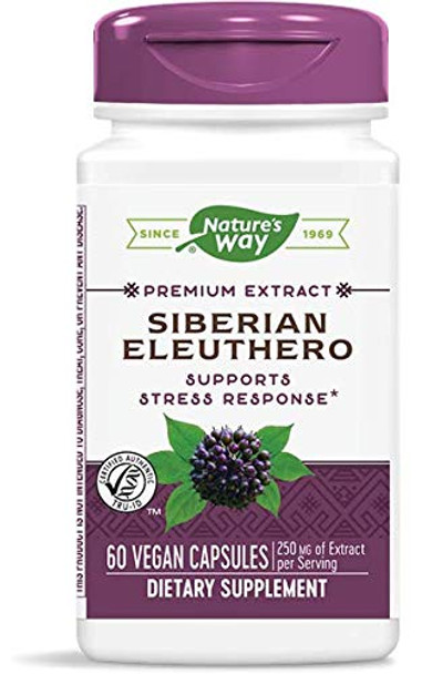 Nature's Way Siberian Eleuthero Standardized - 60 Capsules