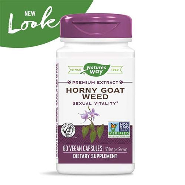 Nature'S Way Horny Goat Weed Extract 60 Cap - 2 Pack