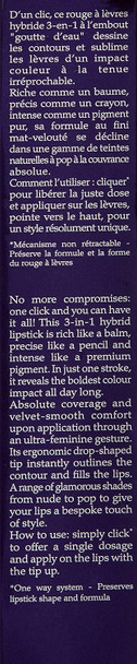 By Terry Rouge Expert Click Stick, Long-Wearing, Non-Drying, Matte Lipstick, Travel Friendly, Mystic Red, 1.5g