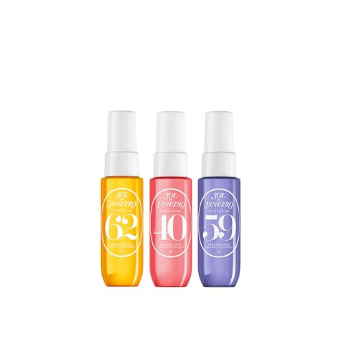 Sol De Janeiro Cheirosa Perfume Mist Discovery Set Cheirosa 62 40 And 59Beauty Minis 3 X Set 1 Fl Oz.