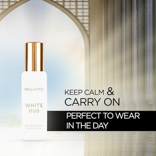 Bella Vita Luxury Bellavita Luxury White Oud Eau De Parfum20 Mlunisex Perfumeunisex Eau De Parfum With Rich White Oud Notes Longlasting Fragrance For Daily Wear And Special Occasions.