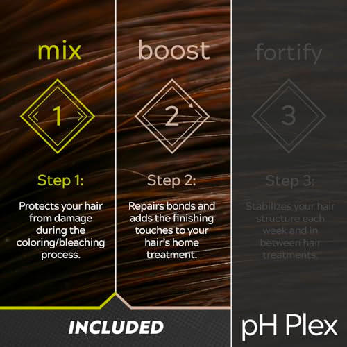 Ph Plex Liw Steps 1And2 Protect And Repair Hair Care Treatment Use With Home Hair Color And Bleach Products Salon Quality Professional Results At Home 1 Sachet Of Steps 1 And 2