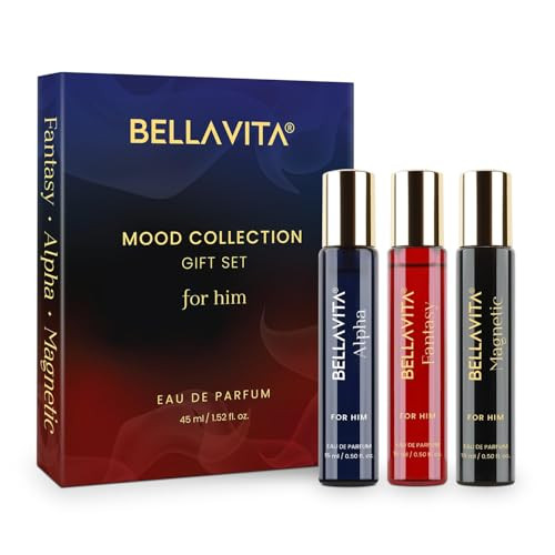 Bella Vita Luxury Bellavita Luxury Mood Collection Set3 X 15 Mlperfume For Men