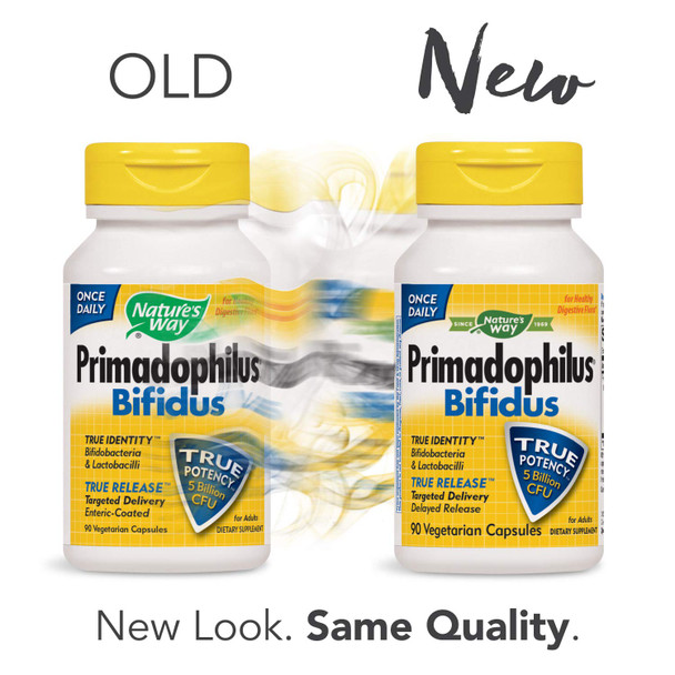 Nature's Way Primadophilus Bifidus, 90 Vcaps