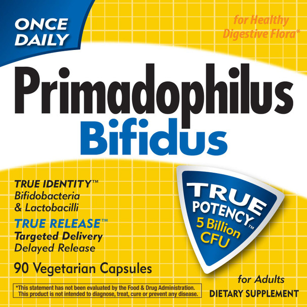 Nature's Way Primadophilus Bifidus, 90 Vcaps