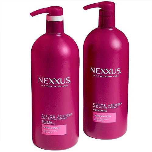 Nexxus Color Assure Shampoo And Conditioner 32 Fluid Ounce Pack Of 2
