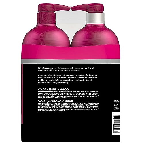 Nexxus Color Assure Shampoo And Conditioner 32 Fluid Ounce Pack Of 2