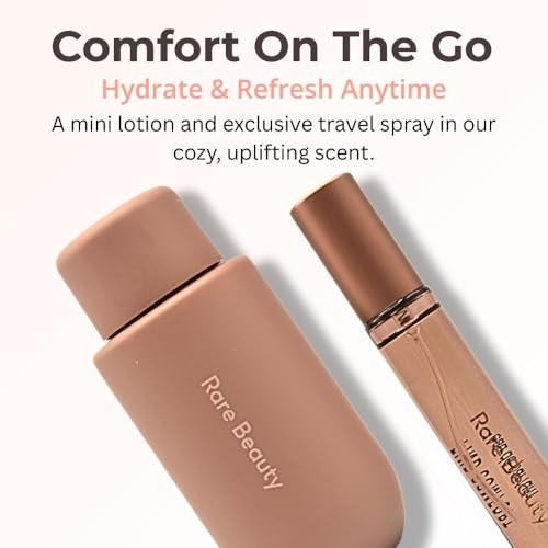 Rare Beauty Mini Find Comfort Lotion And Fragrance Set Find Comfort Hydrating Body Lotion Mini And Find Comfort Eau De Parfumhydrating Body Lotion Mini Eau De Parfum