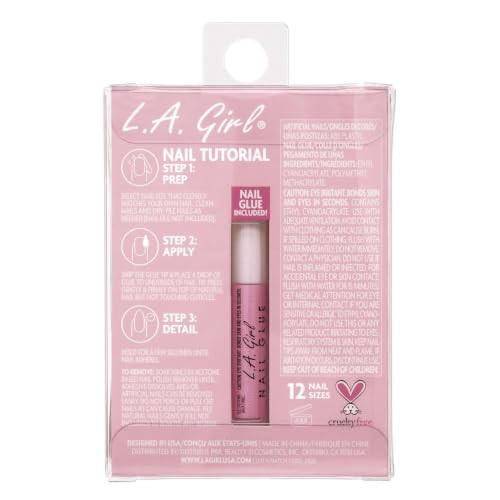 L.A. Girl Oh So Shiny Nail Tips Minty Moments Gnt673
