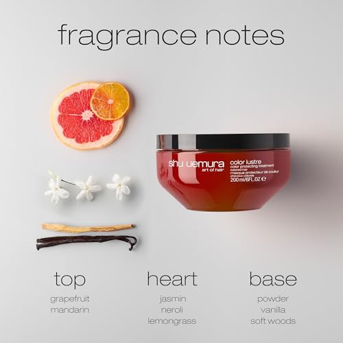 Shu Uemura Art Of Hair Color Lustre Mask For Color Hair locks In Vibrancy And Nourishes Extends Color Life For 6 Weeks Hydrating Formula 6 Fl Oz