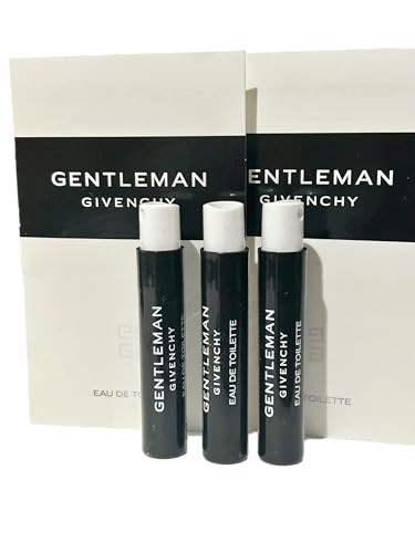 Givenchy Gentleman Edt Men Sample Perfume Spray Trial Size Partially Filled Vials Set Of 3 7380 1 Ml 0.0 Fl Oz