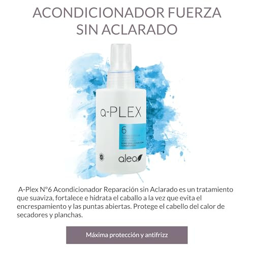Alea Cosmetics Alea Leavein Conditioner Aplex N 6 Leavein Repair Conditioner All Hair Types Softens Strengthens And Hydrates Antifrizz Hair Heat Protector 250 Ml