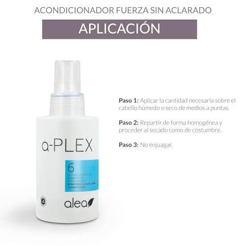 Alea Cosmetics Alea Leavein Conditioner Aplex N 6 Leavein Repair Conditioner All Hair Types Softens Strengthens And Hydrates Antifrizz Hair Heat Protector 250 Ml