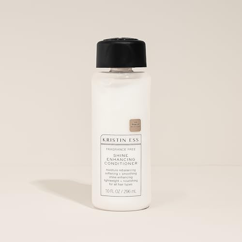 Kristin Ess Hair Fragrance Shine Enhancing Conditioner For Moisture Hydration plus Shine Vegan Paraben Sulfate Phthalate And Silicone Gluten 10 Fl. Oz.