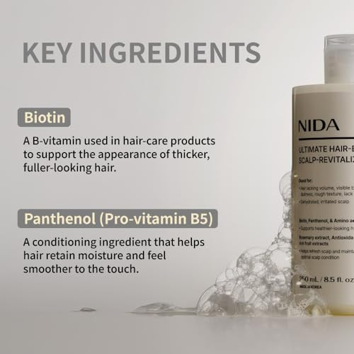 Nida Ultimate Hair Scalp Care Set Shampoo And Conditionerleaves Hair Feeling Soft And Shine Strengthens And Nourishes All Hair Types