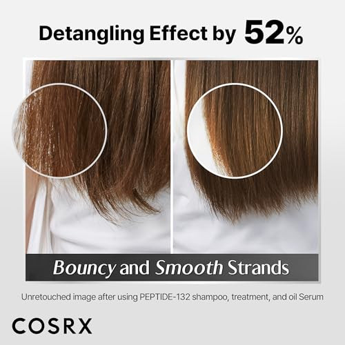 Cosrx Peptide 132 Hair Care Trio Hair Bonding Shampoo Treatment And Oil Serum Bond Repair Treatment For Damaged Dry Hair Daily Scalp Treatment For Dandruff Dry Itchy Or Flaky Scalp