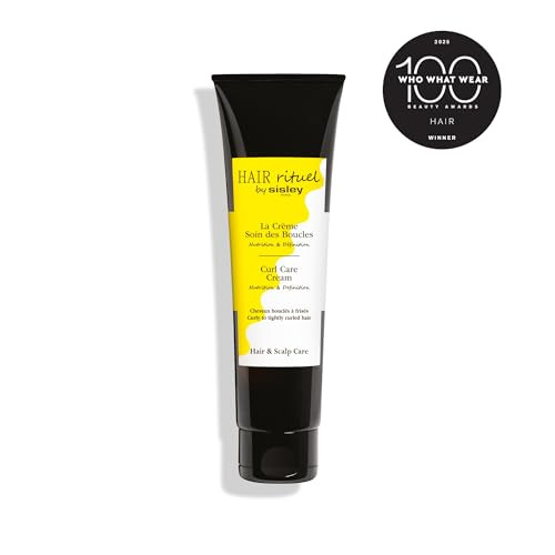Sisley Paris Curl Care Cream Nourishes And Defines Curly To Tightly Curled Hair 24Hour Antifrizz And Antihumidity Protection Provides Longlasting Hold 150 Ml