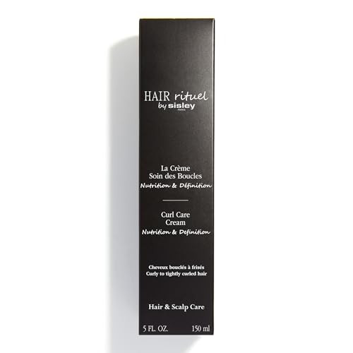 Sisley Paris Curl Care Cream Nourishes And Defines Curly To Tightly Curled Hair 24Hour Antifrizz And Antihumidity Protection Provides Longlasting Hold 150 Ml