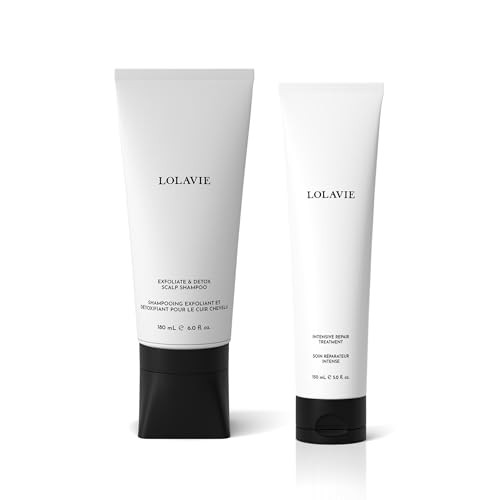 Lolavie Jens Sunday Reset Duoincludes Exfoliate And Detox Scalp Shampoo And Intensive Repair Treatment Vegan Cruelty All Hair Types 6 Oz 5 Oz