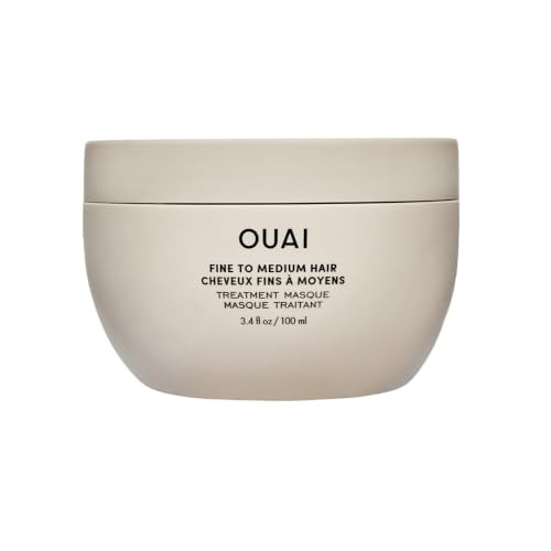 Ouai Fine To Medium Hair Treatment Mask 3.4 Ozlightweight Deep Conditioning Hair Mask With Shea Butter Keratin And Panthenol Helps Hydrate Strengthen And Repair Damage