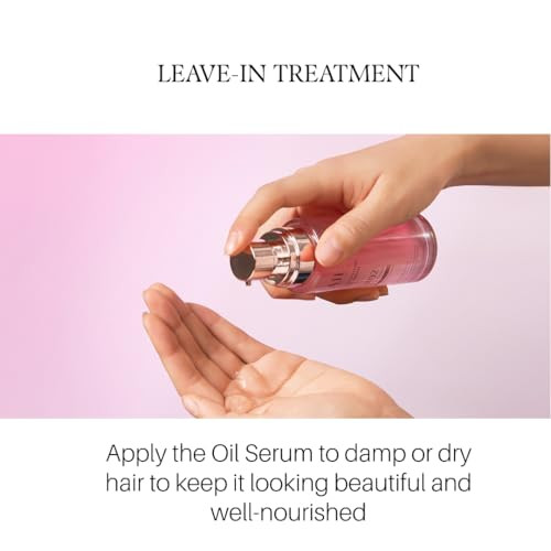 DAlba Piedmont Dalba Piedmont Professional Reparing Hair Oil Serum Silky And Glossy Hair Lightweight And Airy Finish Argan Oil Amino Acid Protein Complex Rose Freesia Scent 2.54 Fl Oz