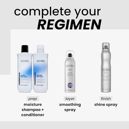 Kenra Professional Smoothing Sprayultrafine Blowout Sprayheat Protectantprovides Instant Smoothing For Fine To Medium Hairup To 3 Days Of Frizz Controlhumidity Resistance4.2 Oz.