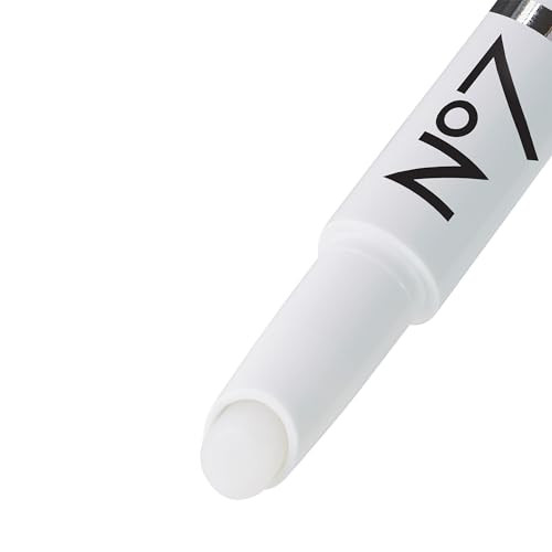 No7 Brows Wax Stick And Styler Clear Eyebrow Wax With Builtin Brush For Setting Taming And Styling Brows Great For A Fuller More Volumized Look 0.24 Oz