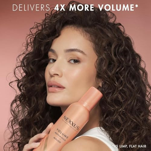 Nexxus Light Hoild Hair Mousse plus Volumizing Foam 2Oz