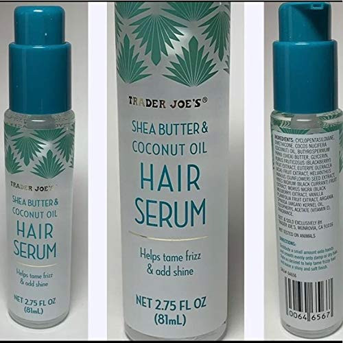 TjS Trader Joes Shea Butter And Coconut Oil Hair Serum