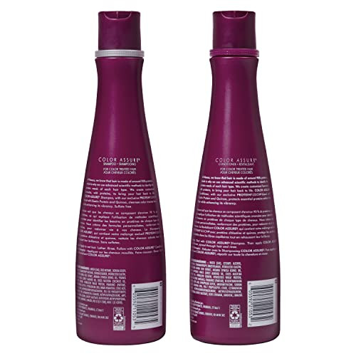 Nexxus Color Assure Shampoo And Conditioner For Colortreated Hair Enhances Color For Up To 40 Washes 13.5Oz 2 Pack
