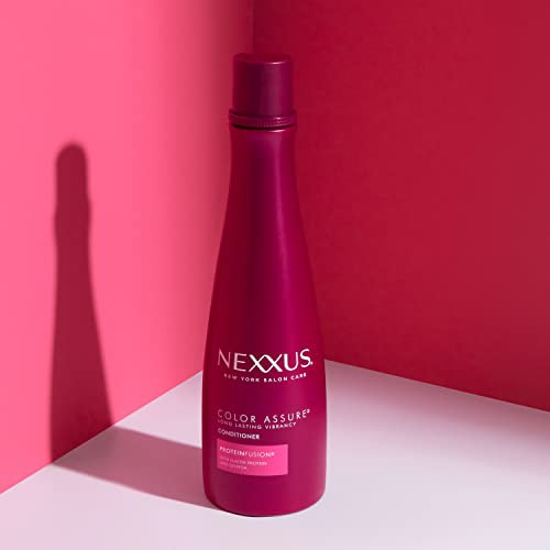 Nexxus Color Assure Shampoo And Conditioner For Colortreated Hair Enhances Color For Up To 40 Washes 13.5Oz 2 Pack