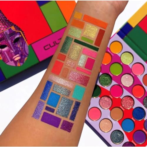 JuviaS Place Juvias Place Culture Eyeshadow Palette 30 Colors High Pigment Makeuplong Lasting Eyeshadow Matte And Shimmering Metallic Shades For Bold Beauty Make Up Looks