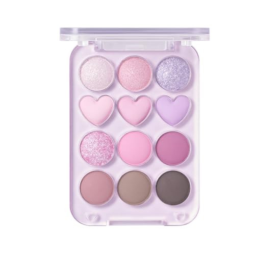 Colorgram Pin Point Eyeshadow Palette 03 Pink Plus Lavender By Romandnd For Women Eye Shadow 0.34 Oz