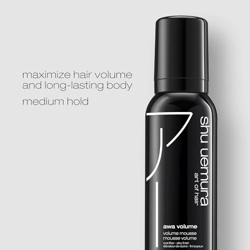 Shu Uemura Art Of Hair Awa Volume Mousse For Fine Hair adds Maximum Volume And Lasting Body Provides Flexible Control And Medium Hold 5 Fl Oz