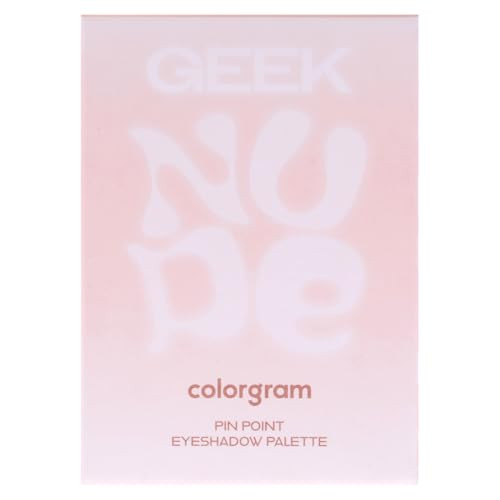 Colorgram Pin Point Eyeshadow Palette 07 Nude Plus Geek By Romandnd For Women Eye Shadow 0.3 Oz