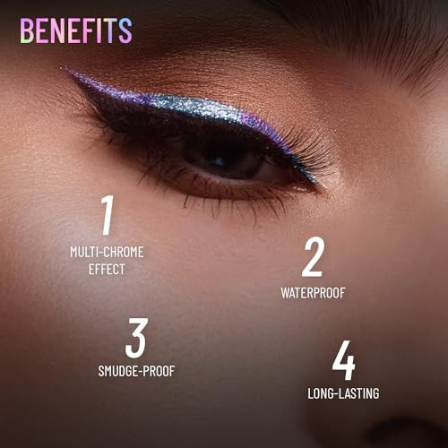 Swiss Beauty Holographic Shimmery Pencil Eyeliner Pink
